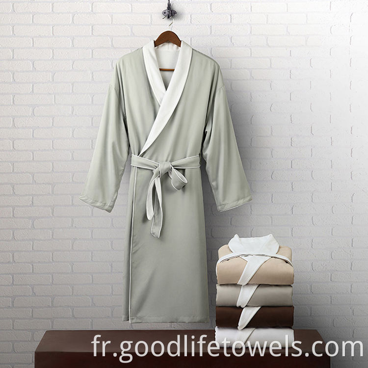 Custom Luxury Bath Robe Hotel Bathrobe